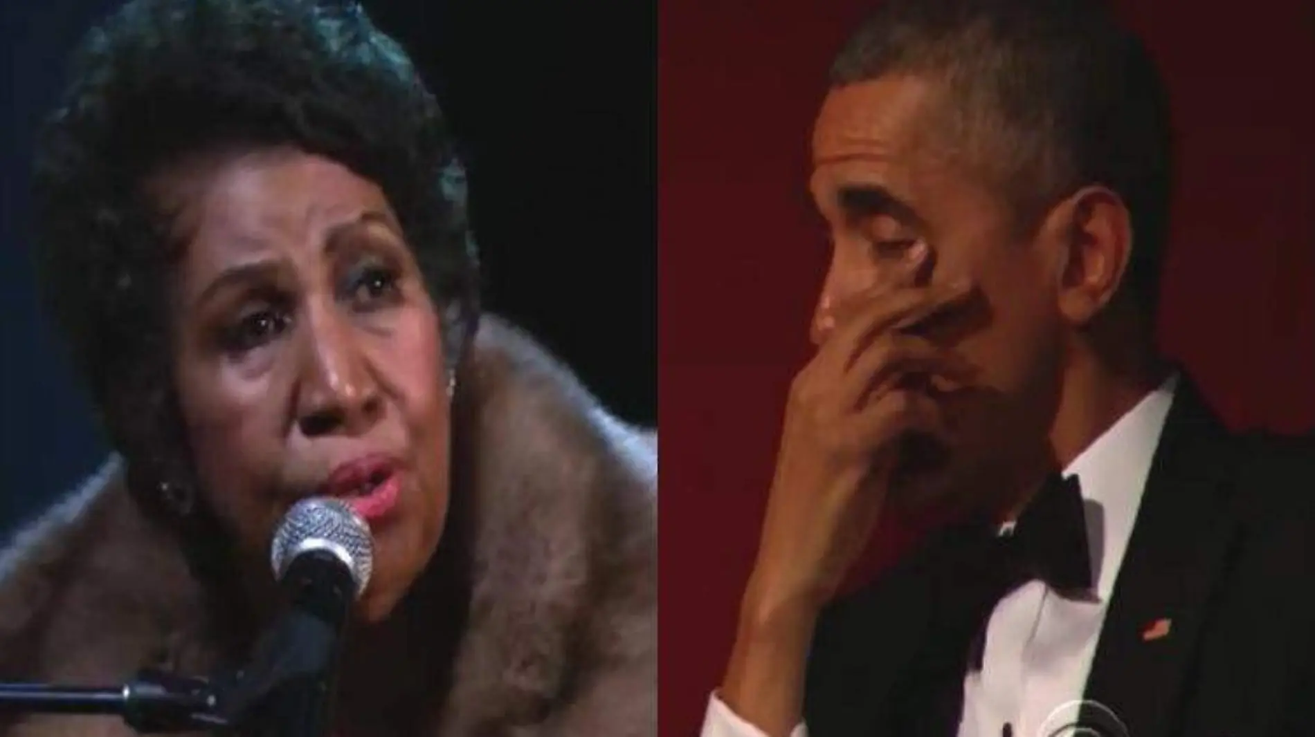 collage aretha obama